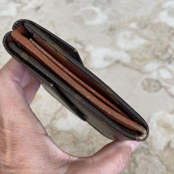 Authentic Vintage Louis Vuitton Monogram Portefeiulle Elise Trifold Wallet - Picture 3 of 16